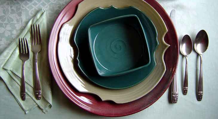 Casual & formal custom dinnerware.